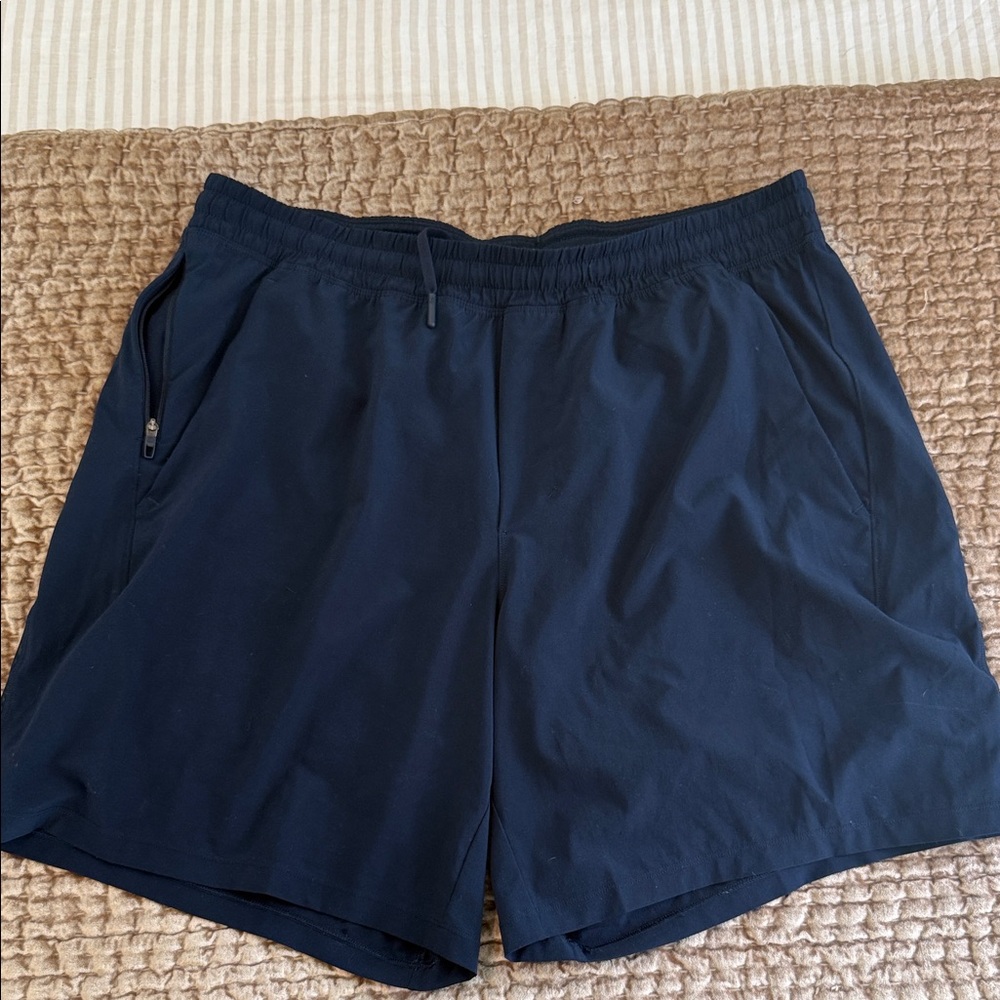 Lululemon Pace Breaker Lined Short 7” Navy